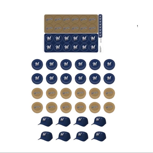 NWT Milwaukee Brewers Checkers Game - Picture 7 of 8